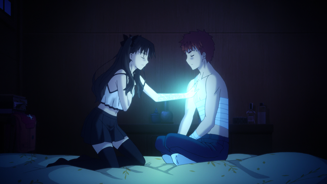 Fate/stay night: Unlimited Blade Works 2nd Season (720p) (Anime Underground, Yoru no Kousen)